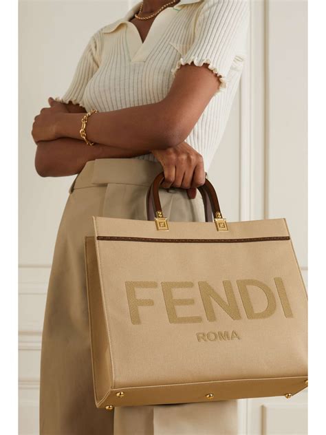 fendi sunshine wallet|Fendi sunshine tote leather bags.